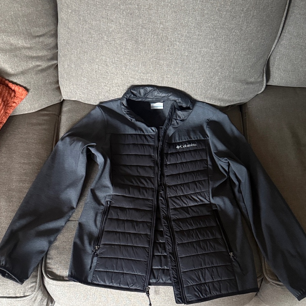 Columbia Charcoal Quilted Jacket